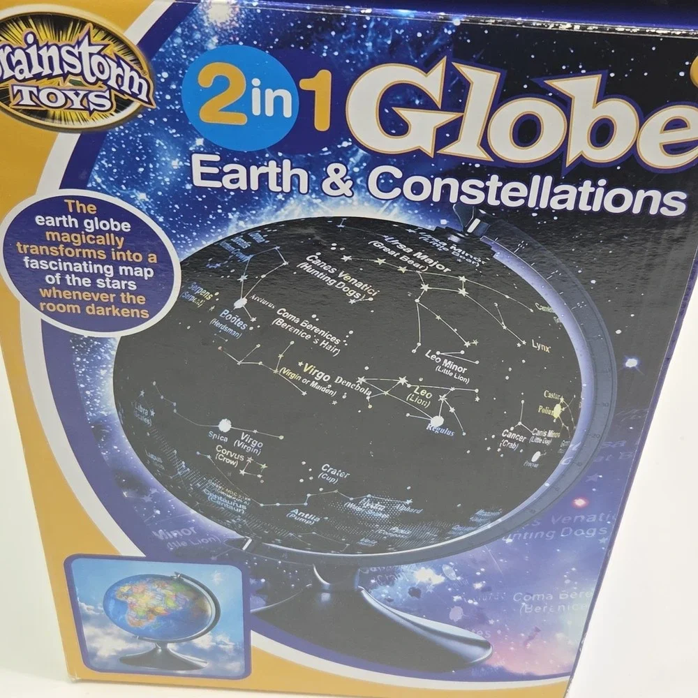 2-in-1 Earth and Constellation Globe‎ Brainstorm Toys Educational Light Up
